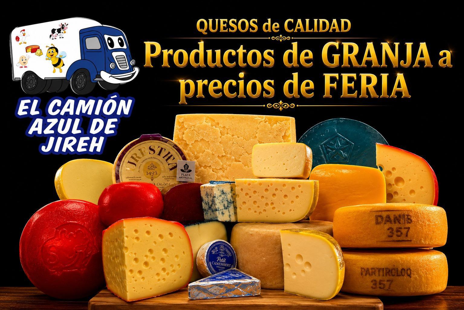 Imagen de quesos y productos de granja enviada por el Local 2